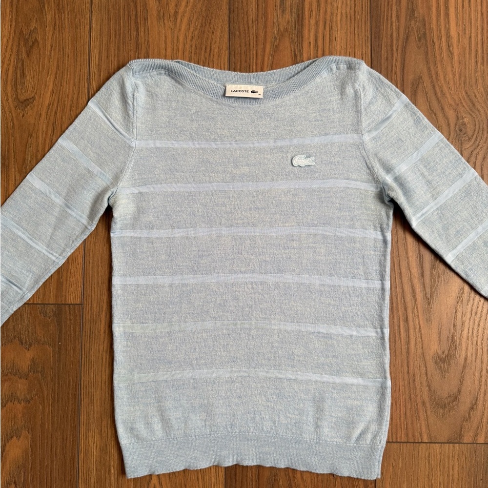 Lacoste Women’s Sweater | 100% Wool | Size 36